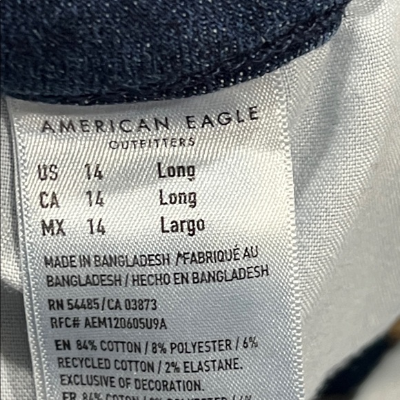 American Eagle Outfitters Deep Indigo Skinny Jeans - Picture 5 of 5